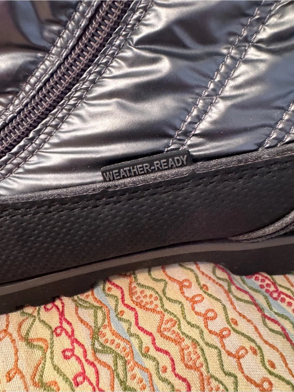 JBU by Jambu Snowbird Weather-Ready Quilted Winter Boots Gunmetal Size 9M